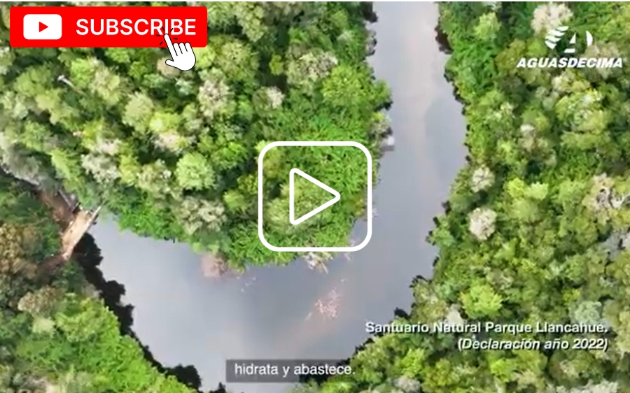 Aguas Décima lleva a redes sociales cómo se produce el agua de Valdivia